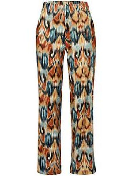 Fijncord broek steekzakken Van MYBC oranje