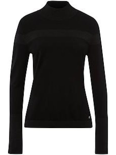 Trui opstaande kraag Van BASLER zwart