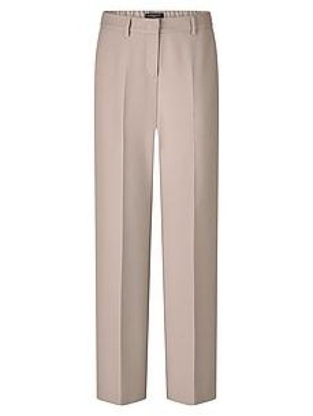 Broek comfortabele elasticiteit Van Fadenmeister Berlin beige