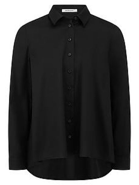 Lange blouse Van Peter Hahn zwart