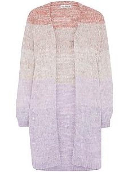 Gebreide mantel V-hals Van Uta Raasch roze