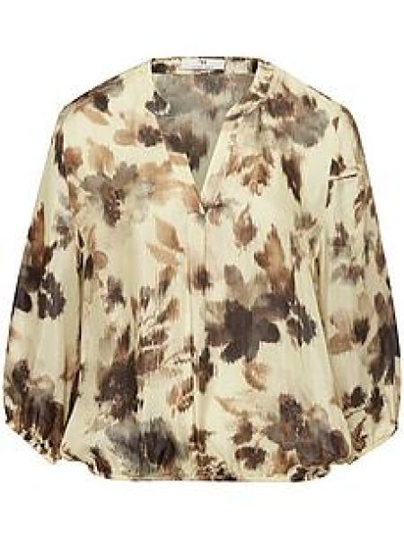 Blouse 3/4-mouwen Van Peter Hahn wit