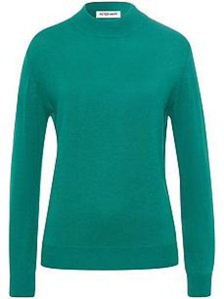 Trui zijde + kasjmier model Sabrina Van Peter Hahn groen