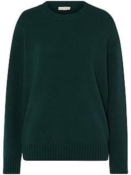 Trui ronde hals in oversized stijl Van include groen