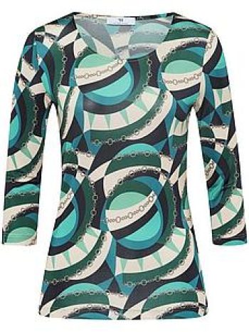 Shirt ronde hals Van Peter Hahn multicolour