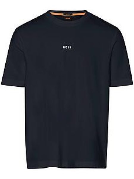 Shirt ronde hals 'TChup' Van BOSS blauw