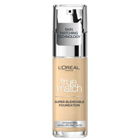 L'Oréal Paris True Match Vloeibare Foundation met SPF en Hyaluronzuur 30 ml (Verschillende Tinten) - 1W Golden Ivory