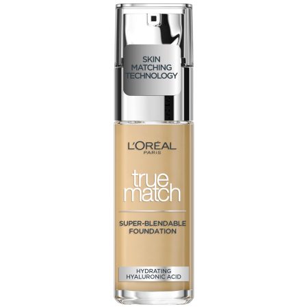 L'Oréal Paris True Match Vloeibare Foundation met SPF en Hyaluronzuur 30 ml (Verschillende Tinten) - 3W Golden Beige