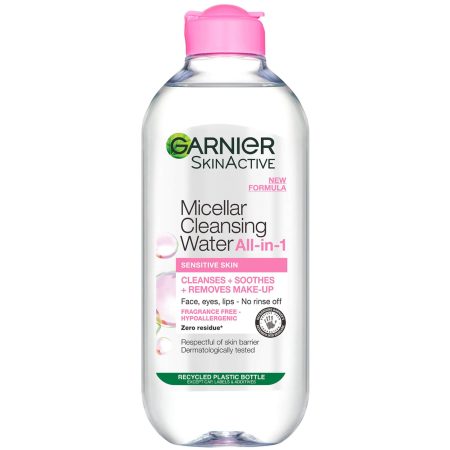 Garnier Micellair Water Gezichtsreiniger en Make-up-remover voor de Gevoelige Huid 400 ml