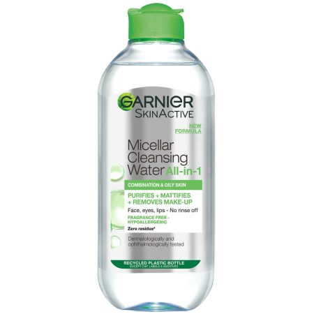 Garnier Micellair Water Gezichtsreiniger en Make-up-remover voor Gecombineerde Huid 400 ml
