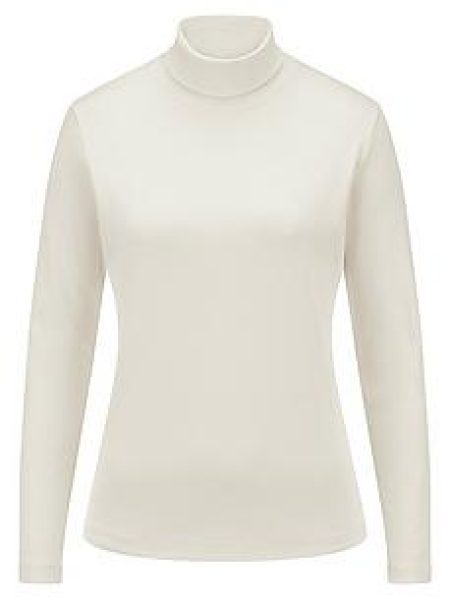 Colshirt Van Peter Hahn wit