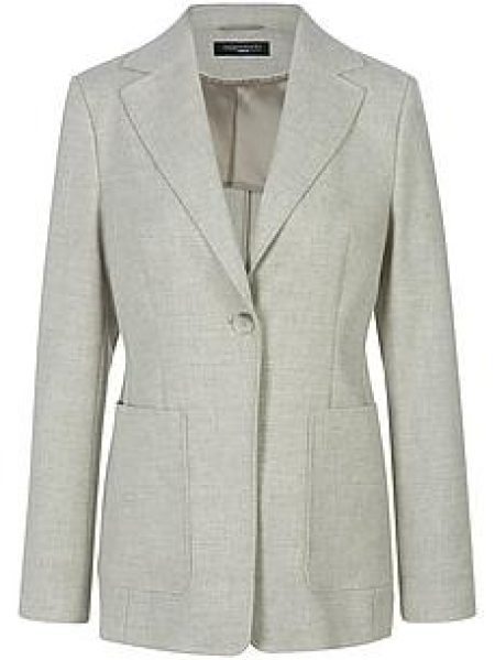 Lange blazer Van Fadenmeister Berlin grijs