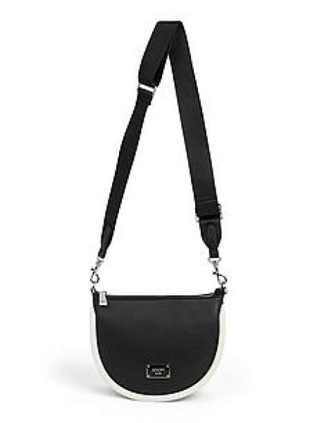 Schoudertas Curve Dawn shoulder bag Van Joop! zwart