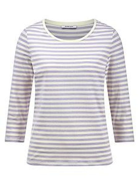 T-shirt ronde hals Van Peter Hahn paars