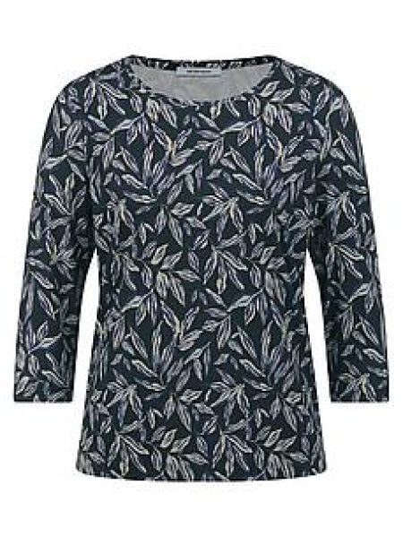 T-shirt ronde hals Van Peter Hahn blauw