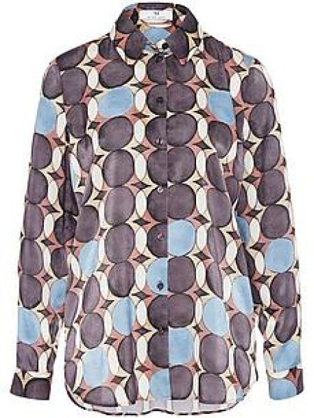 Blouse Van Peter Hahn bruin