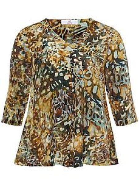 Lange blouse Van Emilia Lay groen