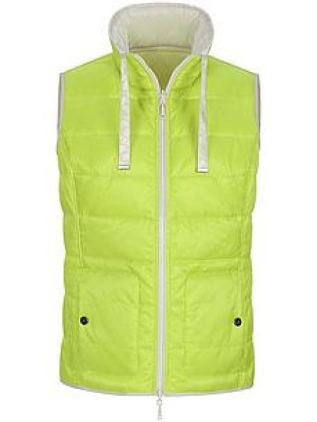 Omkeerbaar gewatteerd vest Van BASLER groen