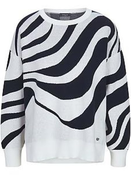 Gebreide tru Van BASLER wit