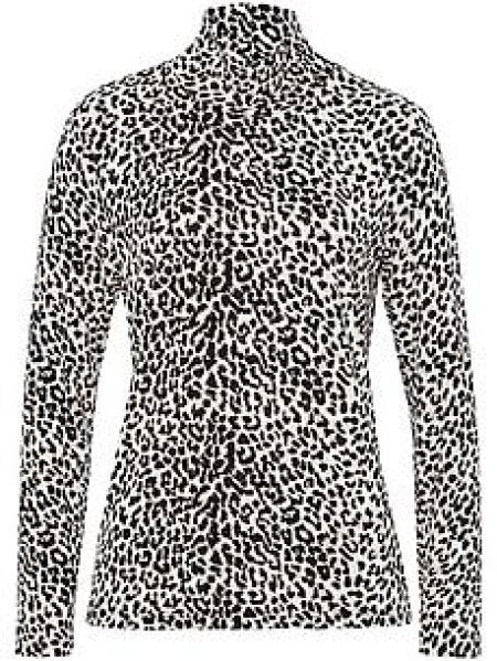 Shirt luipaardprint Van Peter Hahn wit
