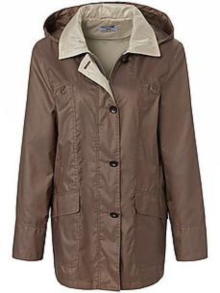 Jack afneembare capuchon Van Peter Hahn bruin