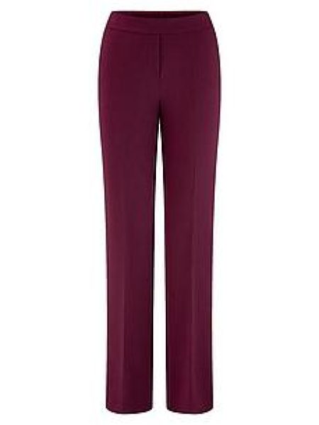 Broek pasvorm Cornelia Van Peter Hahn rood