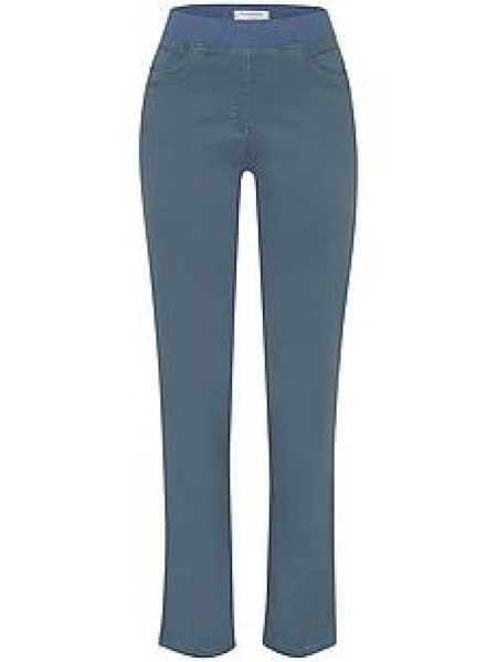 ProForm Slim-broek model Pamina Fun Van Raphaela by Brax blauw