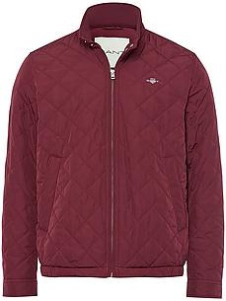 Doorgestikte blouson microvezel Van GANT pink