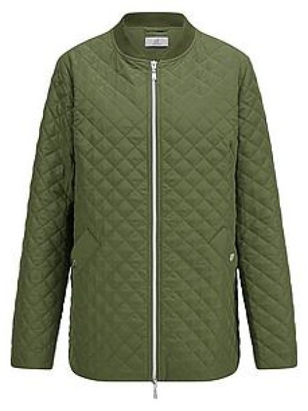 Gewatteerde jas Van Emilia Lay groen