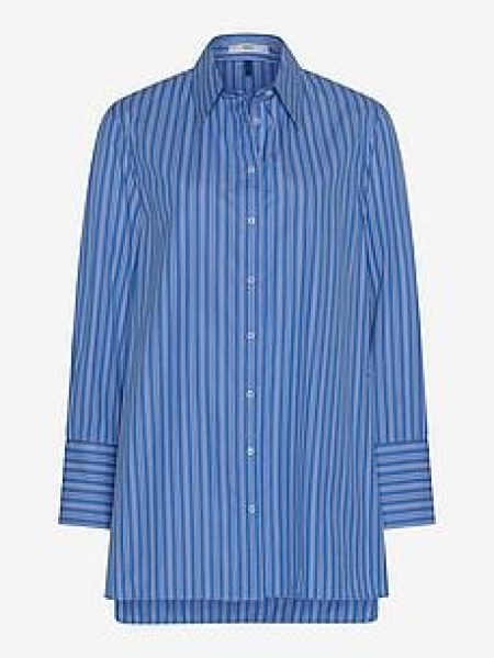 Lange blouse Viki Van Brax Feel Good blauw