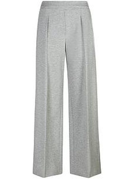 Straight Fit-jersey broek Van DAY.LIKE grijs