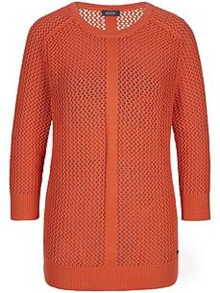 Trui 3/4-mouwen Van BASLER oranje