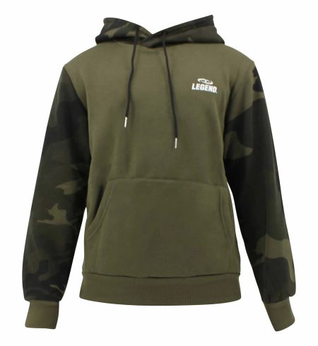 Legend Sports Hoodie dames/heren army camo fleece