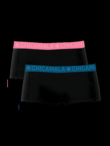 Muchachomalo Dames 2-pack boxershorts effen