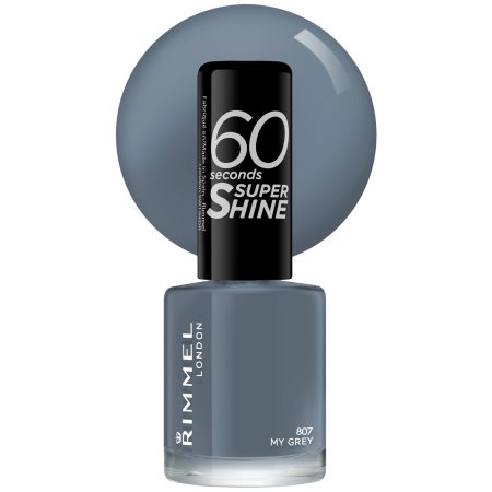 Rimmel 60 Seconds Rita Ora Nagellak - 807 My Grey 8ml