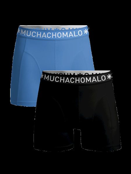 Muchachomalo Jongens 2-pack boxershorts effen