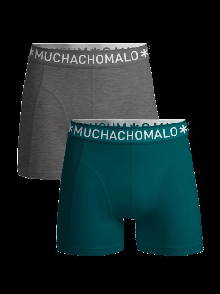 Muchachomalo Jongens 2-pack boxershorts effen