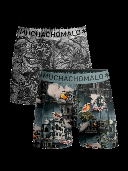 Muchachomalo Jongens 2-pack boxershorts istanbul