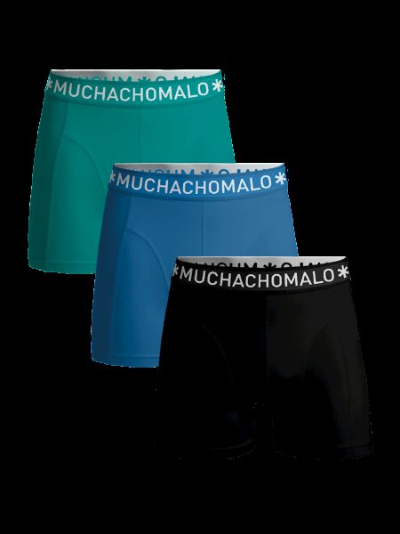 Muchachomalo Jongens 3-pack boxershorts effen