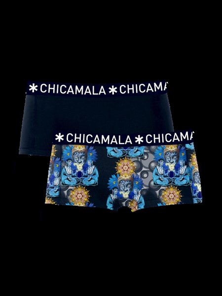 Muchachomalo Meisjes 2-pack boxershorts buddha