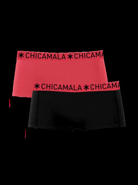 Muchachomalo Meisjes 2-pack boxershorts effen