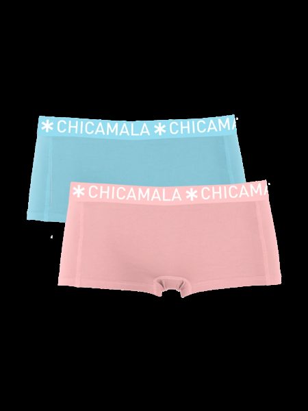 Muchachomalo Dames 2-pack boxershorts effen