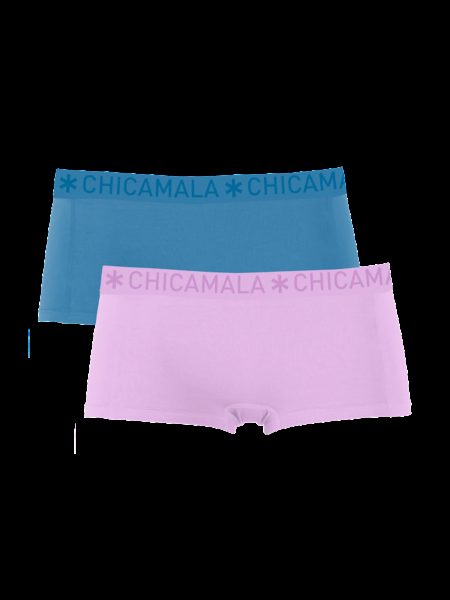 Muchachomalo Meisjes 2-pack boxershorts effen