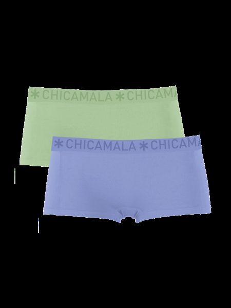 Muchachomalo Meisjes 2-pack boxershorts effen