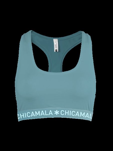 Muchachomalo Meisjes racerback effen mermaid