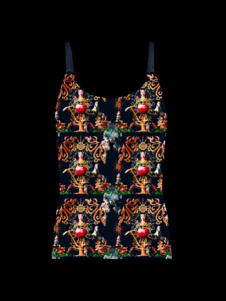 Muchachomalo Meisjes singlet snowwhite