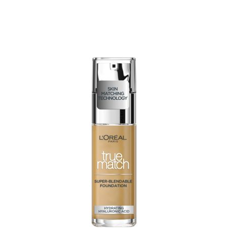 L'Oréal Paris True Match Vloeibare Foundation met SPF en Hyaluronzuur 30 ml (Verschillende Tinten) - 4W Golden Natural