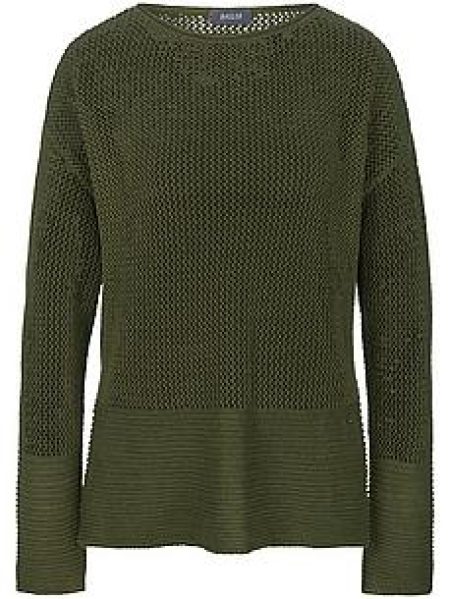 Gebreide trui Van BASLER groen