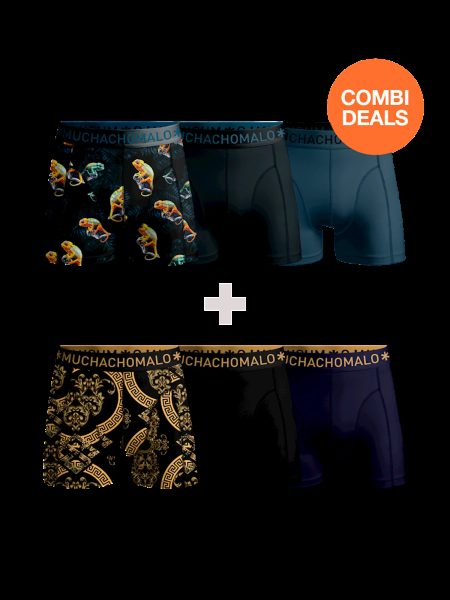 Muchachomalo Heren 3+3-pack boxershorts