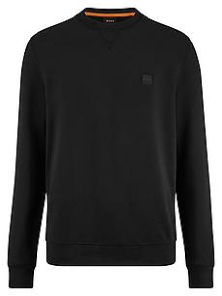 Sweatshirt Van BOSS zwart